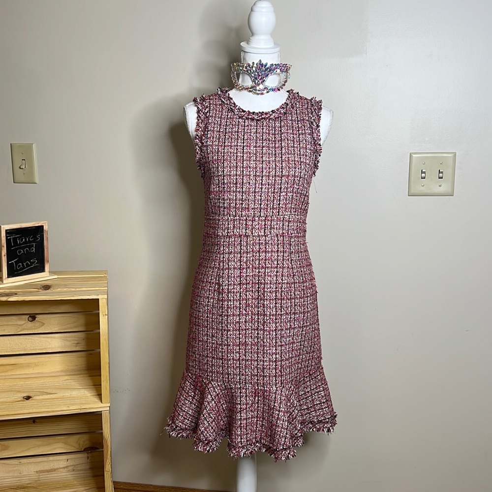 Jade MelodyTam Houndstooth Dress NWOT Size M